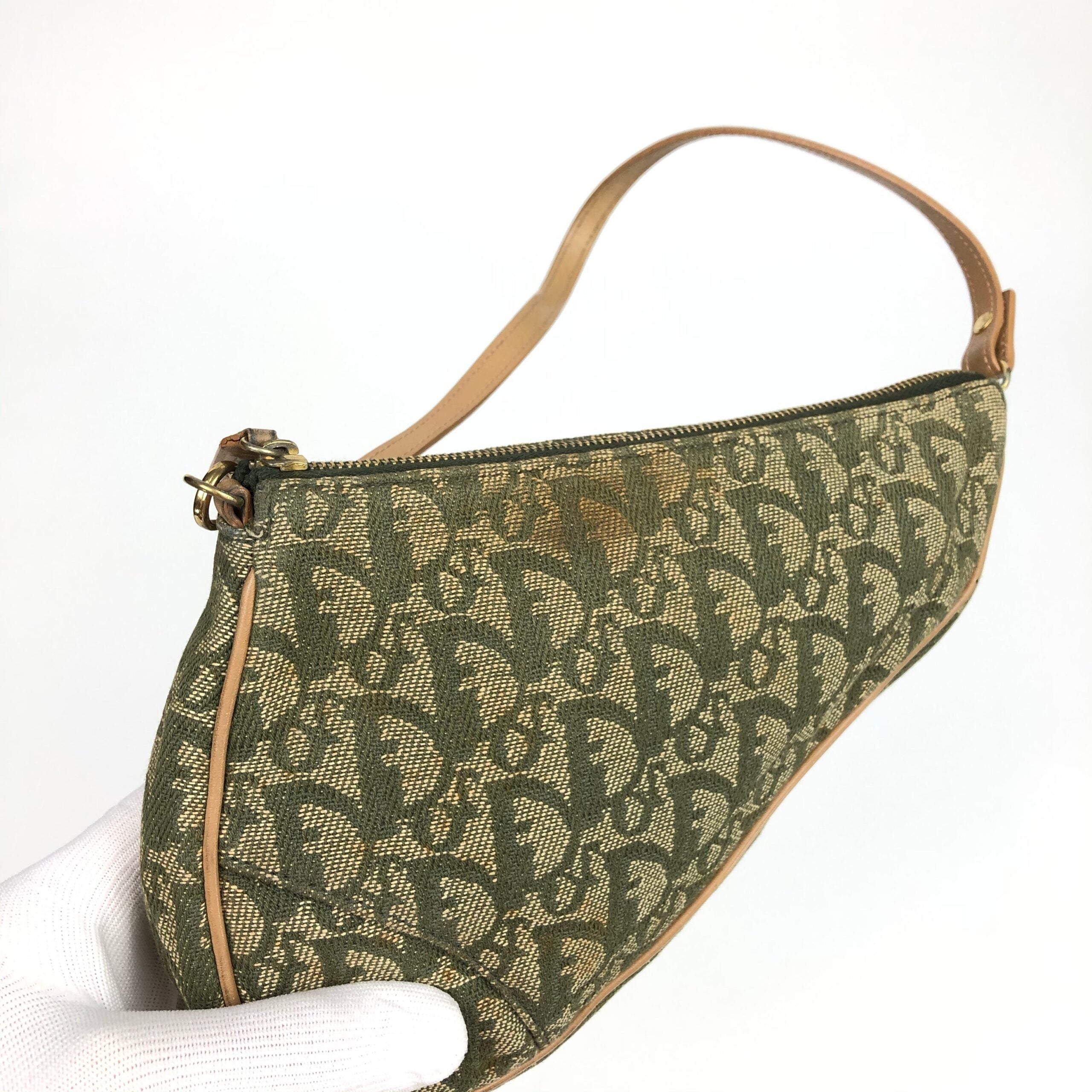 CHRISTINA DIOR SADDLE BAG