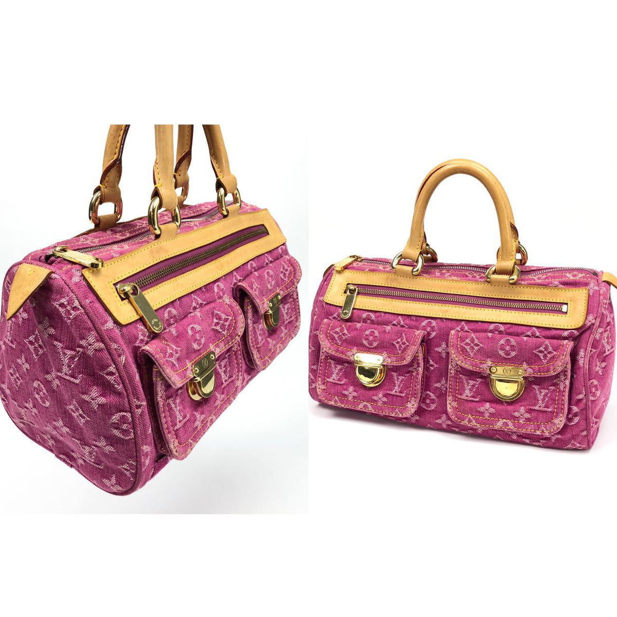 LOUIS VUITTON DENIM HANDBAG