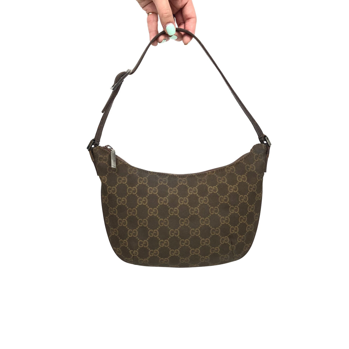 GUCCI MONOGRAM SHOULDER BAG