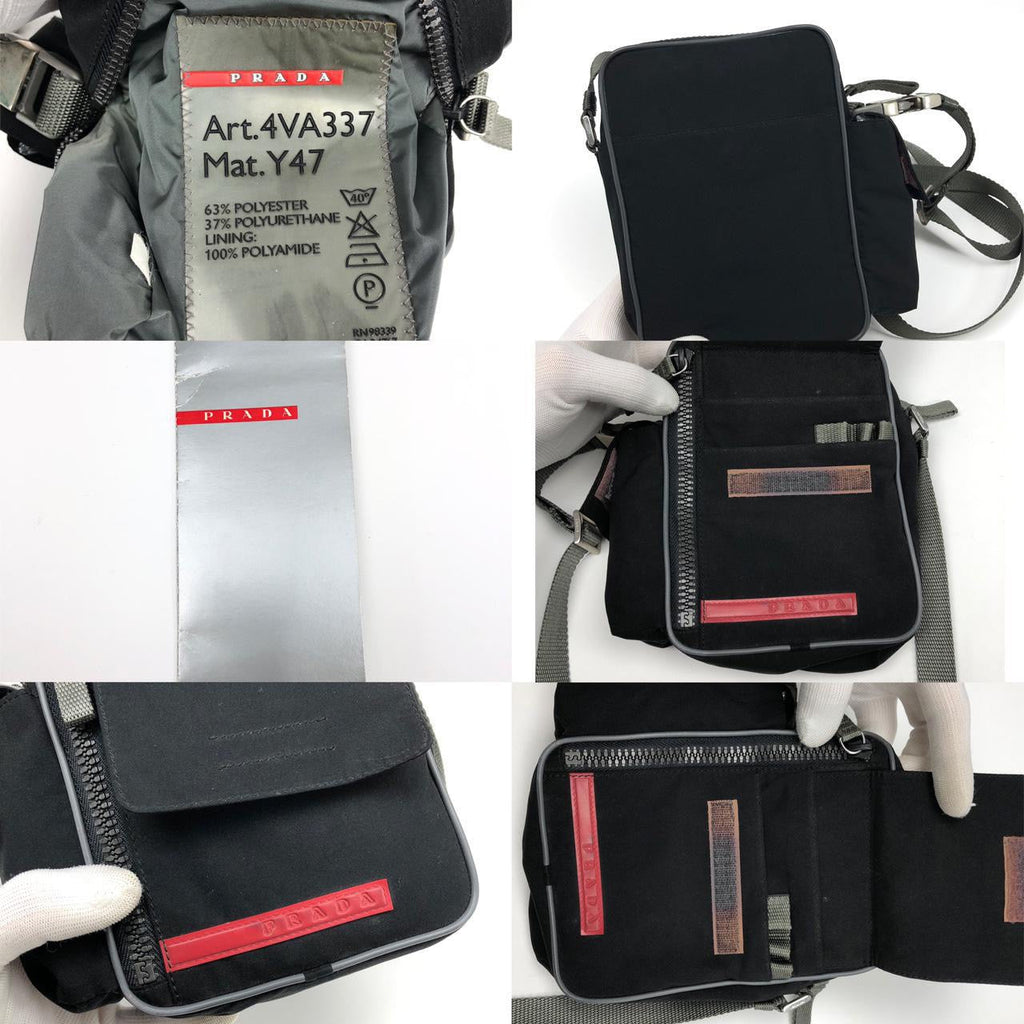 PRADA SPORT MULTI POCKET CROSSBODY BAG