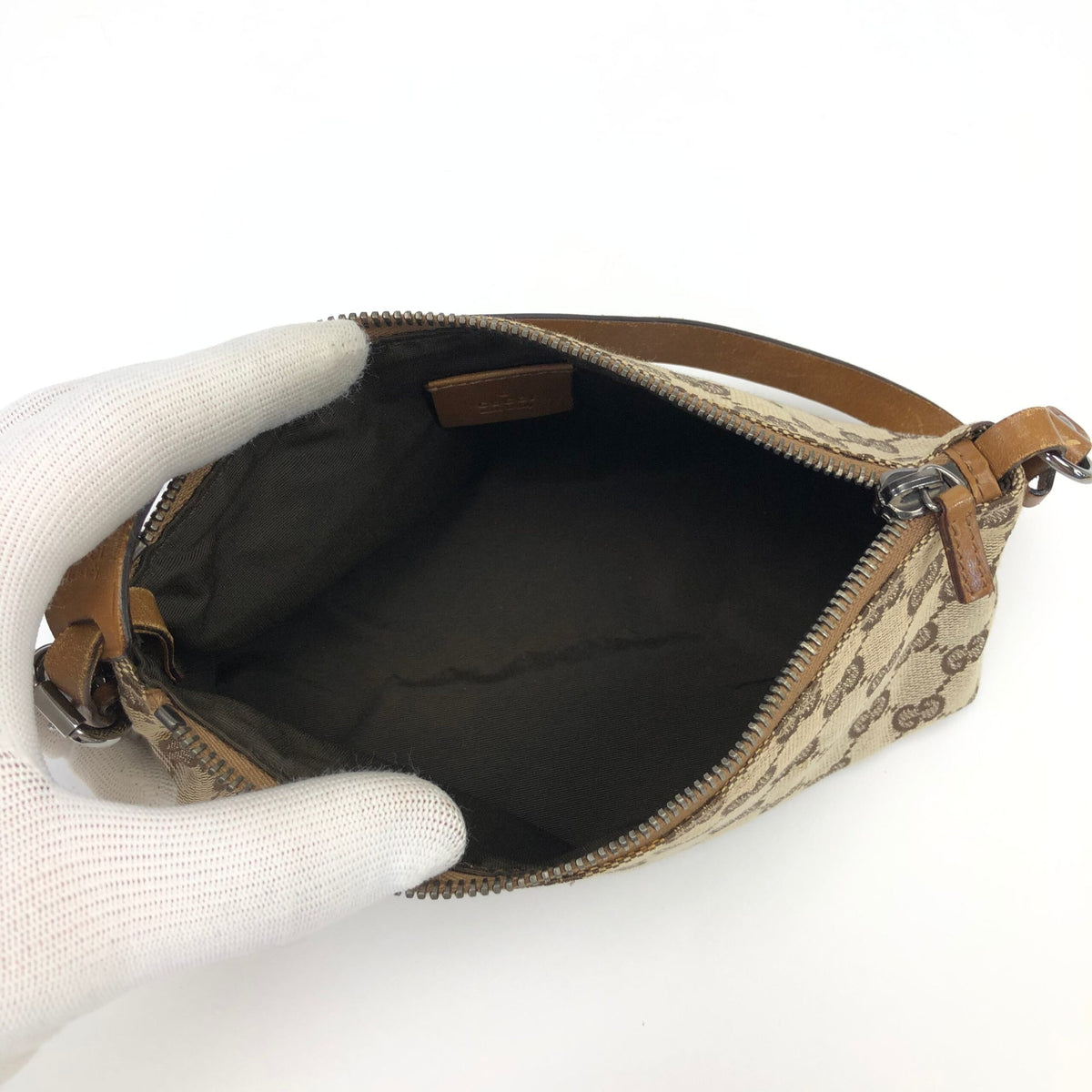 GUCCI MONOGRAM SHOULDER BAG