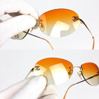 CHANEL RIMLESS SUNGLASSES