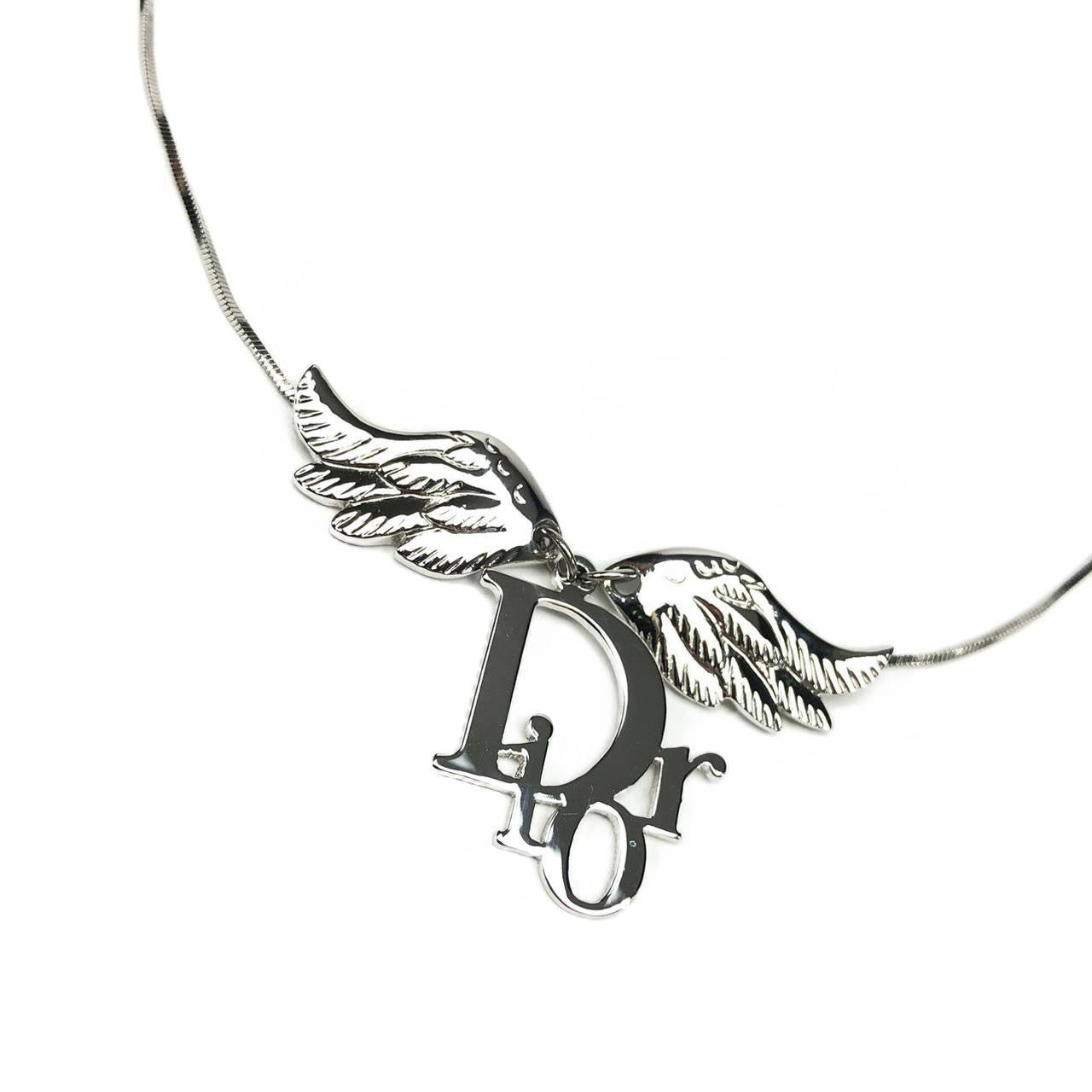 CHRISTIAN DIOR MONOGRAM NECKLACE