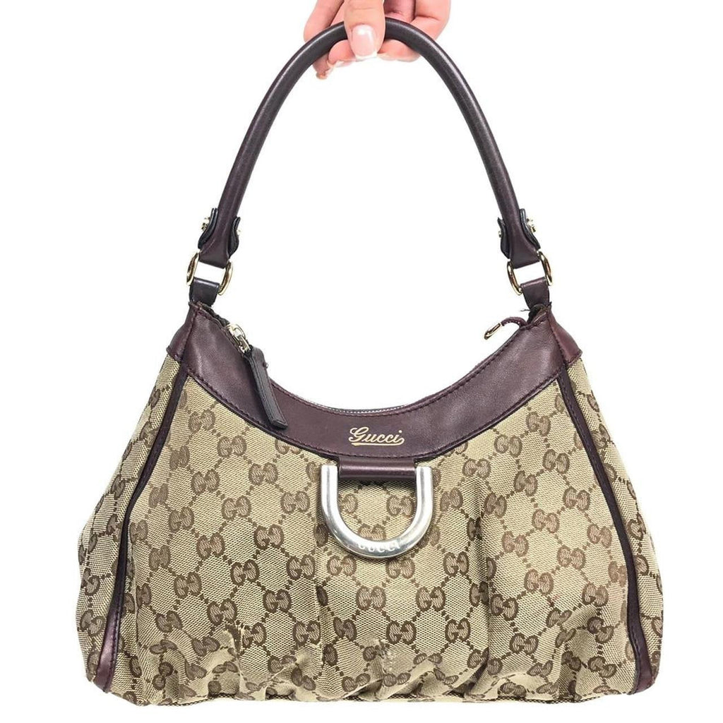 GUCCI MONOGRAM SHOULDER BAG