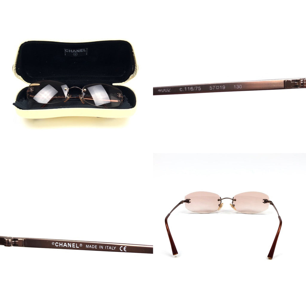 CHANEL RIMLESS SUNGLASSES