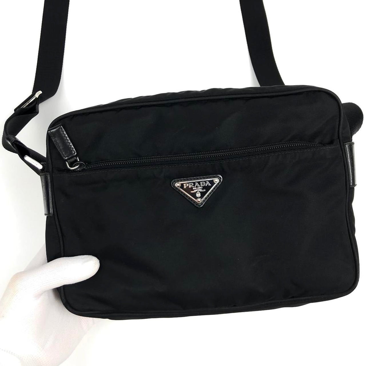PRADA NYLON CROSSBODY BAG