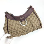 GUCCI MONOGRAM SHOULDER BAG