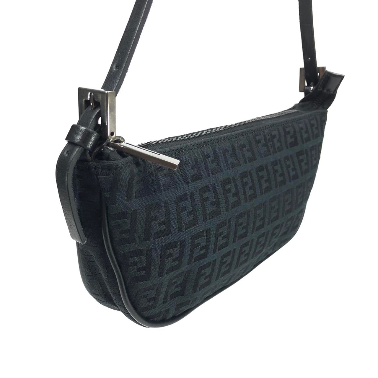FENDI ZUCCA SHOULDER BAG