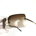 CHANEL RIMLESS SUNGLASSES