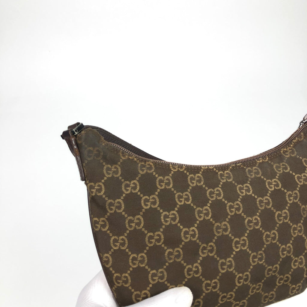 GUCCI MONOGRAM SHOULDER BAG