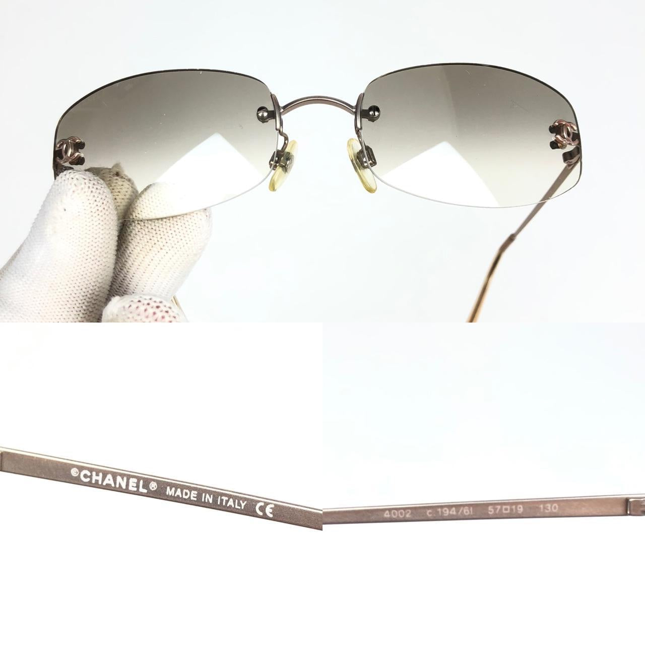 CHANEL RIMLESS SUNGLASSES