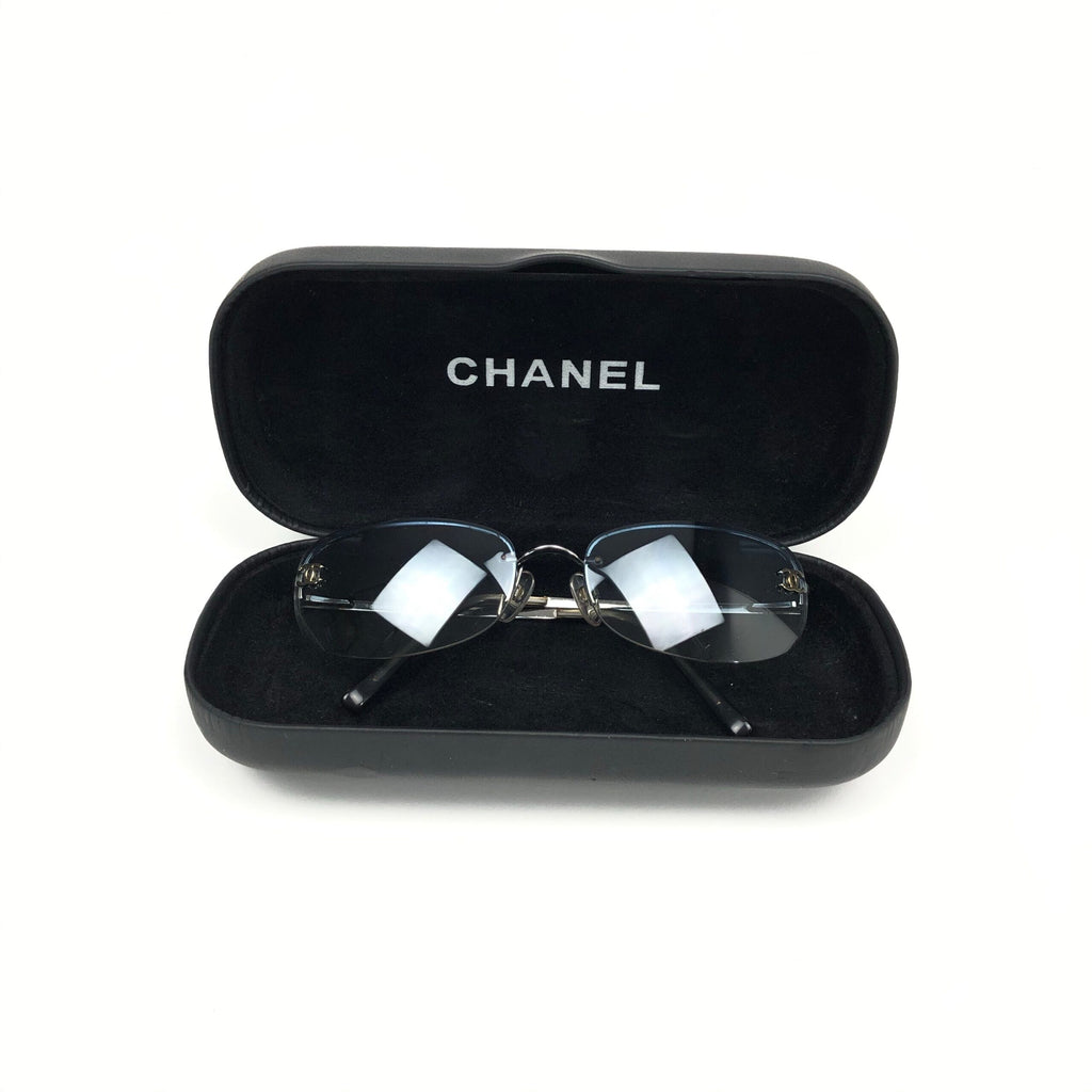 CHANEL RIMLESS SUNGLASSES