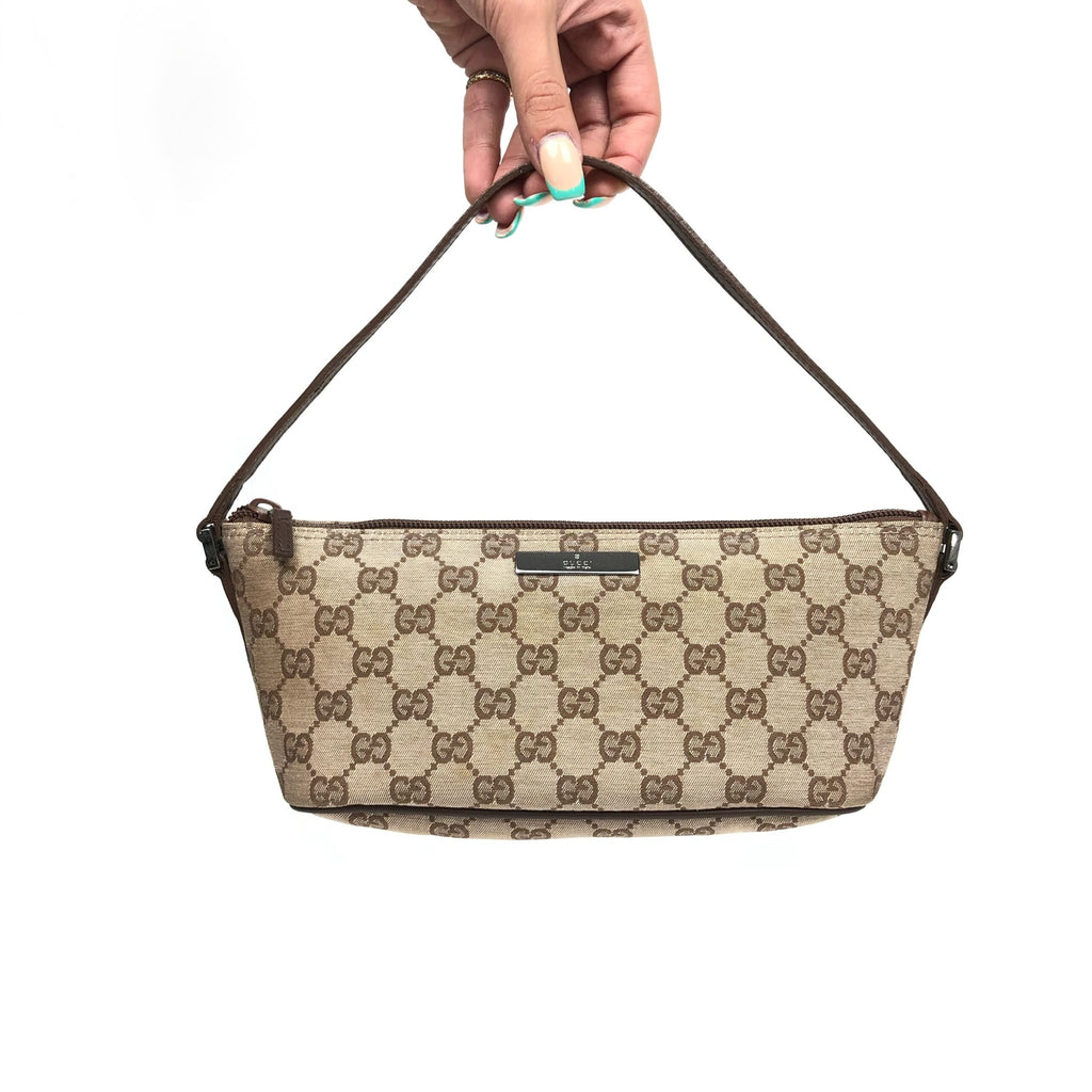 GUCCI MONOGRAM HANDBAG