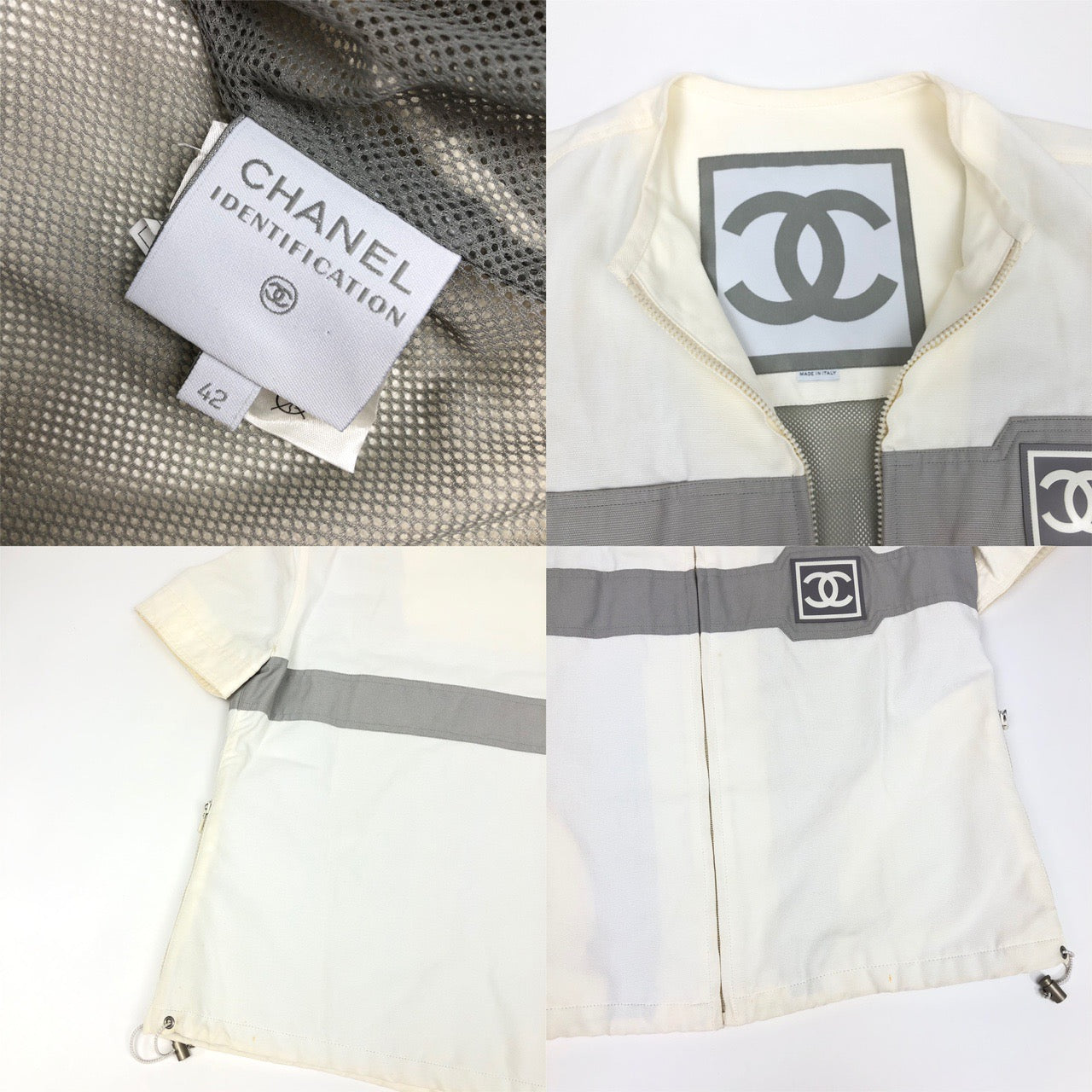 CHANEL IDENTIFICATION SHIRT FROM 2001