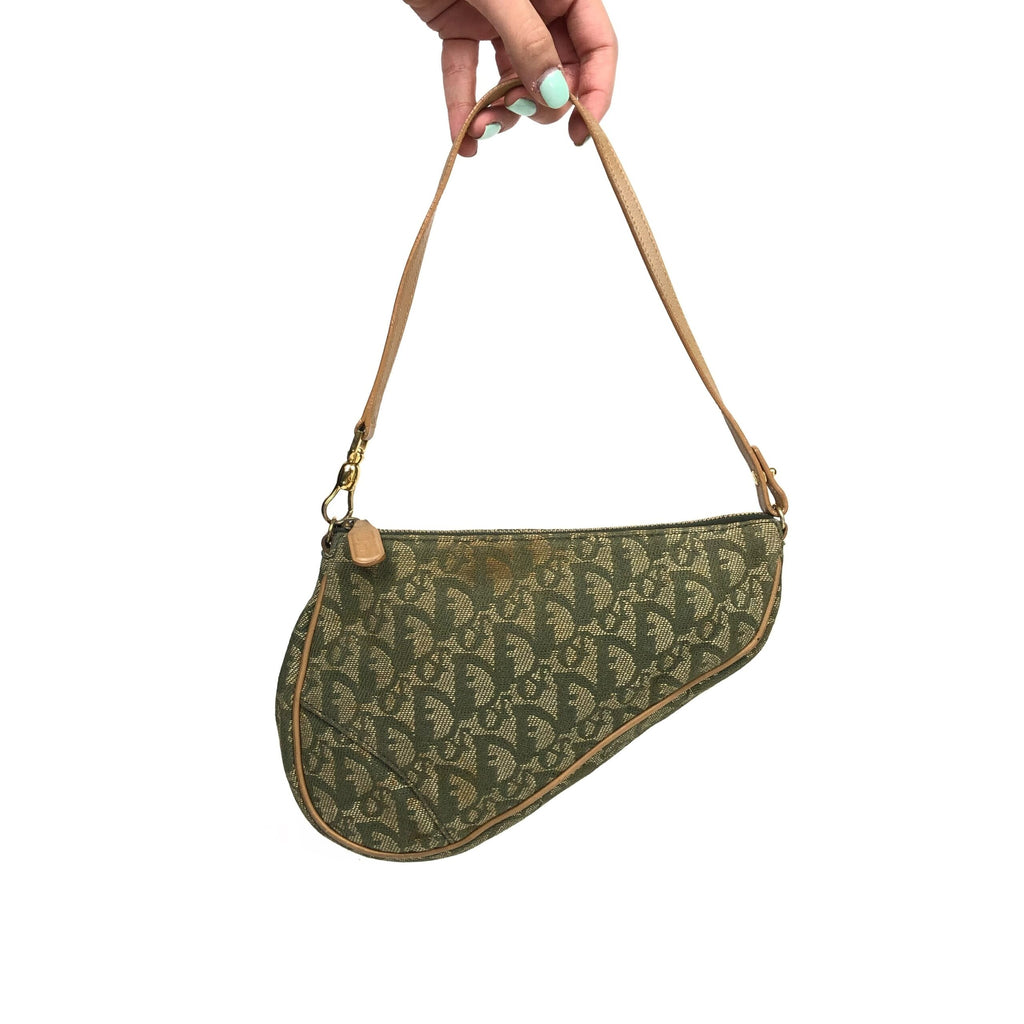 CHRISTINA DIOR SADDLE BAG