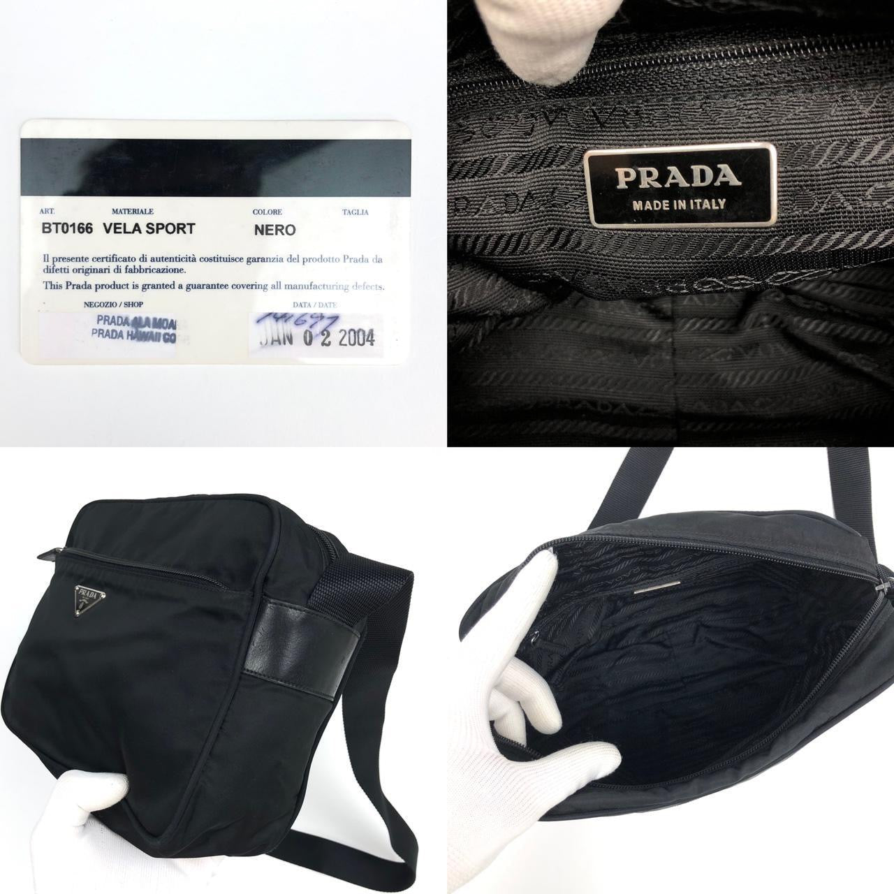 PRADA NYLON CROSSBODY BAG