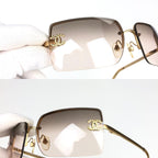 CHANEL RIMLESS SUNGLASSES