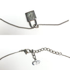 CHRISTIAN DIOR PADLOCK NECKLACE