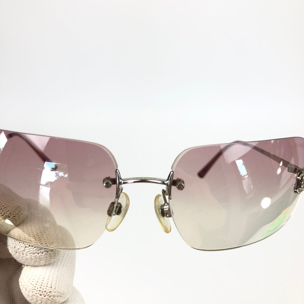 CHANEL RIMLESS SUNGLASSES