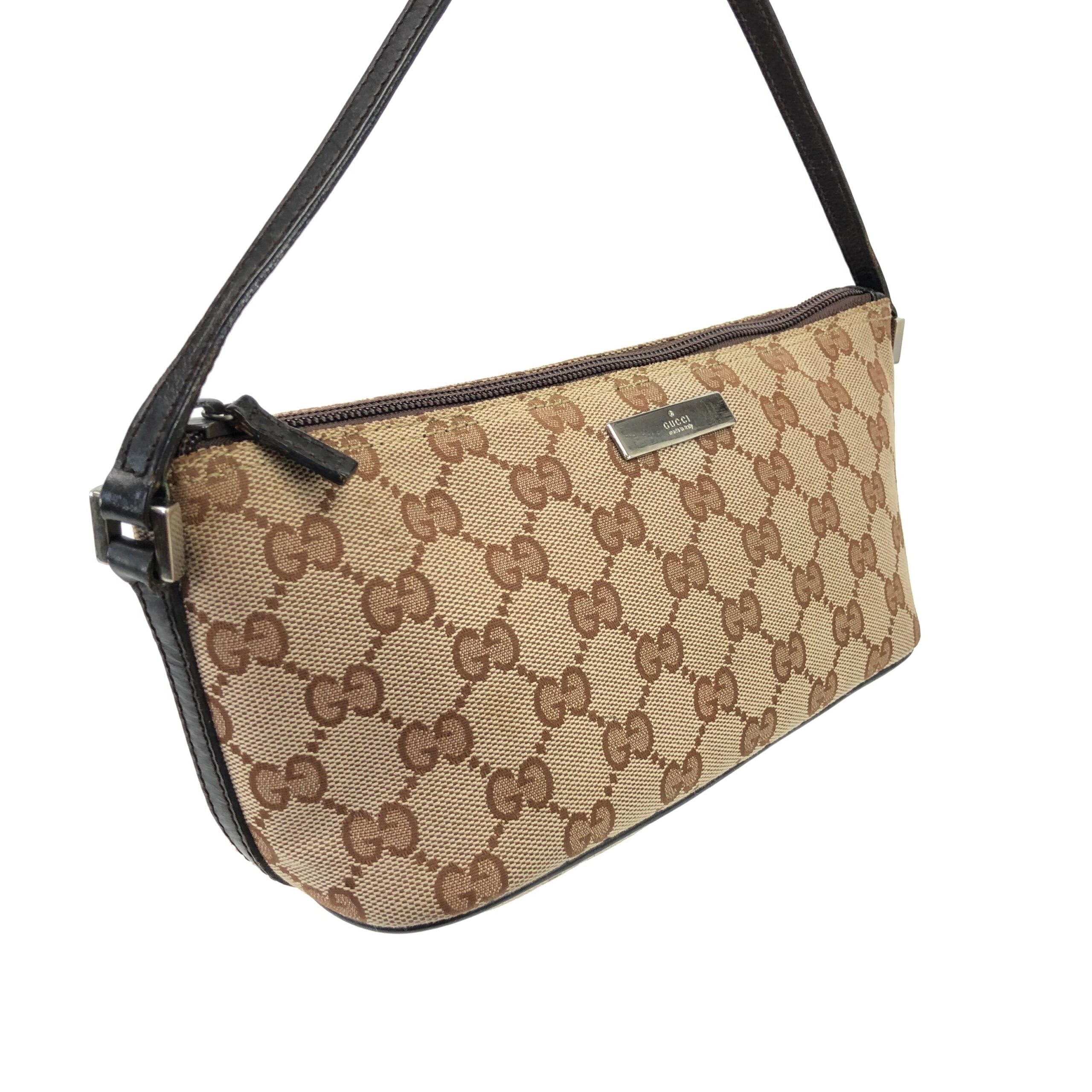 GUCCI MONOGRAM SHOULDER BAG