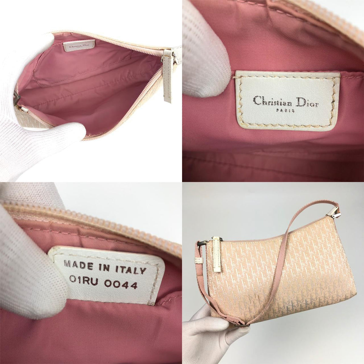 CHRISTIAN DIOR MONOGRAM SHOULDER BAG