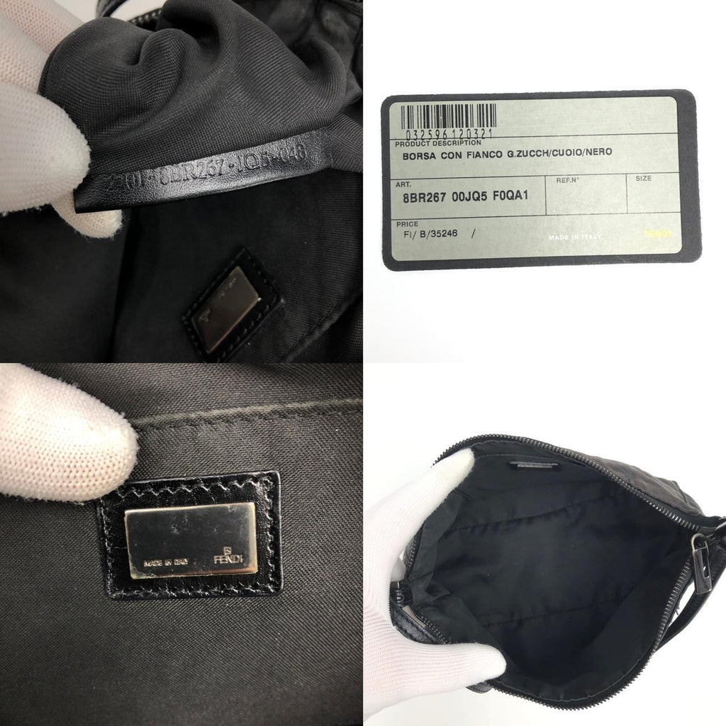 FENDI ZUCCA SHOULDER BAG