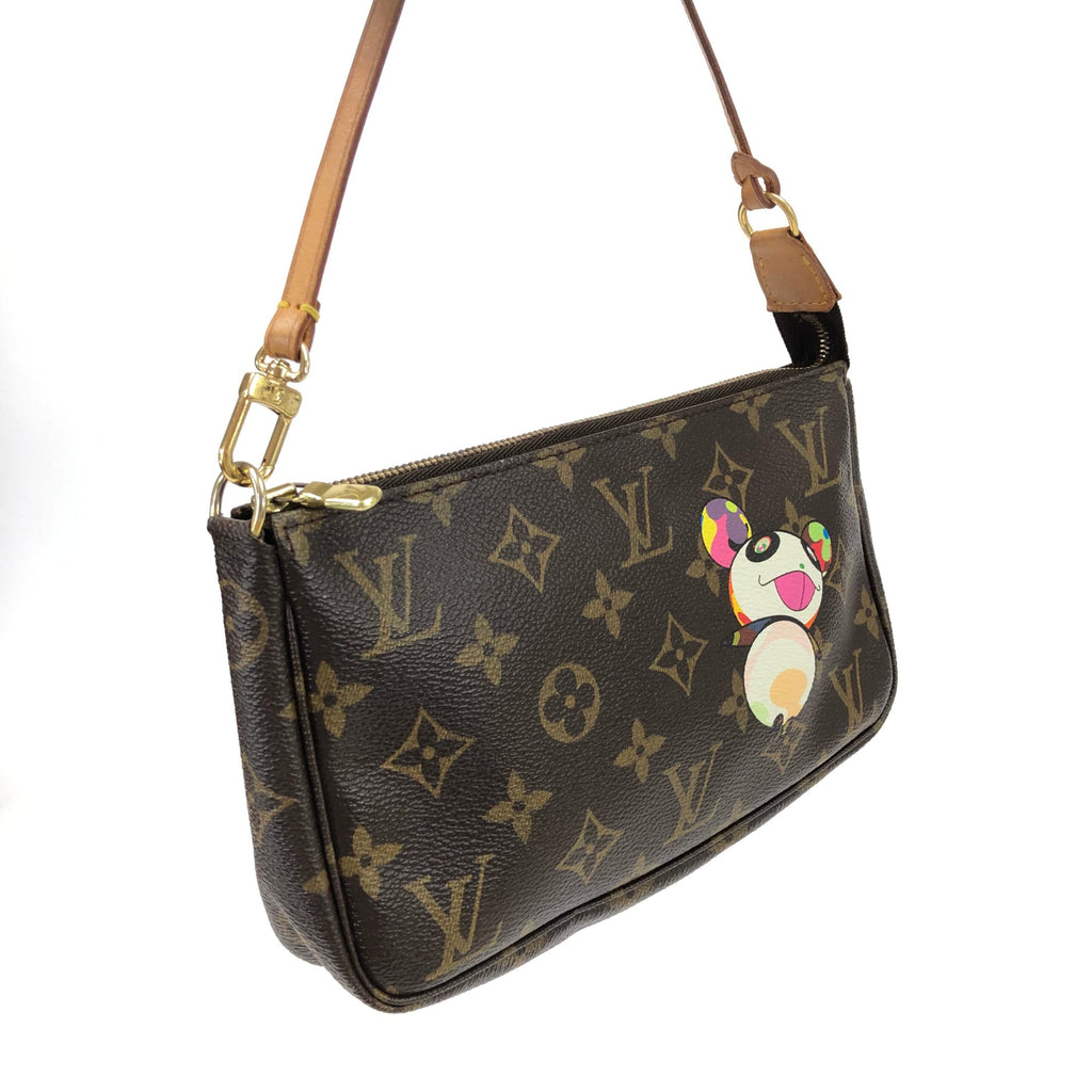 LOUIS VUITTON TAKASHI MURAKAMI PANDA POCHETTE BAG