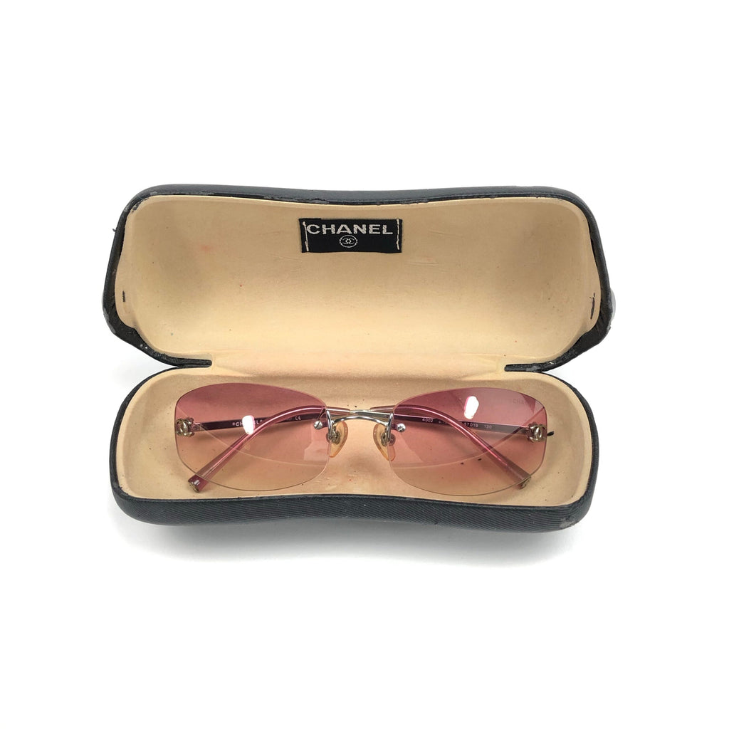 CHANEL RIMLESS SUNGLASSES