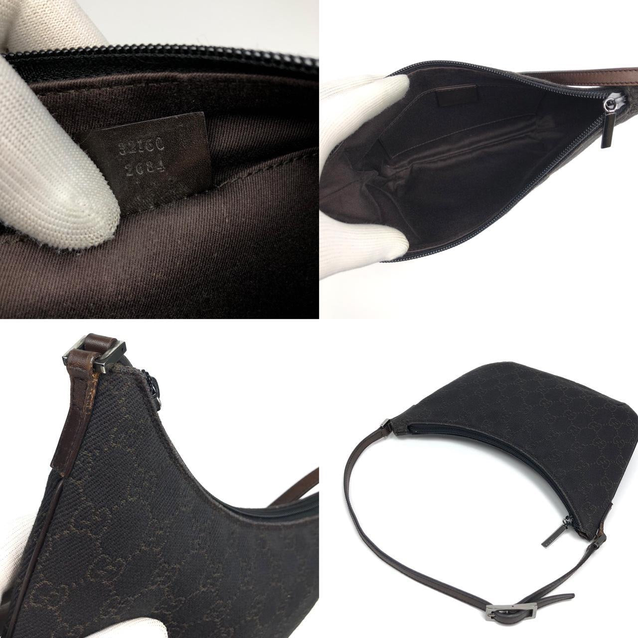 GUCCI MONOGRAM SHOULDER BAG