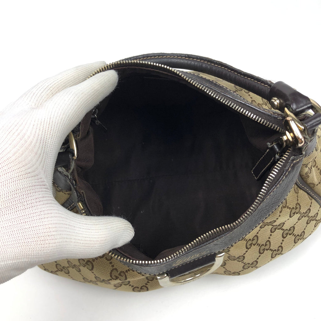 GUCCI MONOGRAM SHOULDER BAG