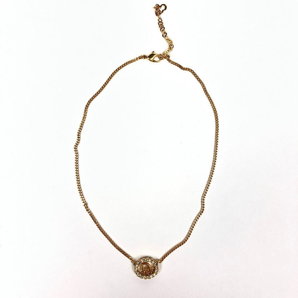 CHRISTIAN DIOR JEWELLED NECKLACE
