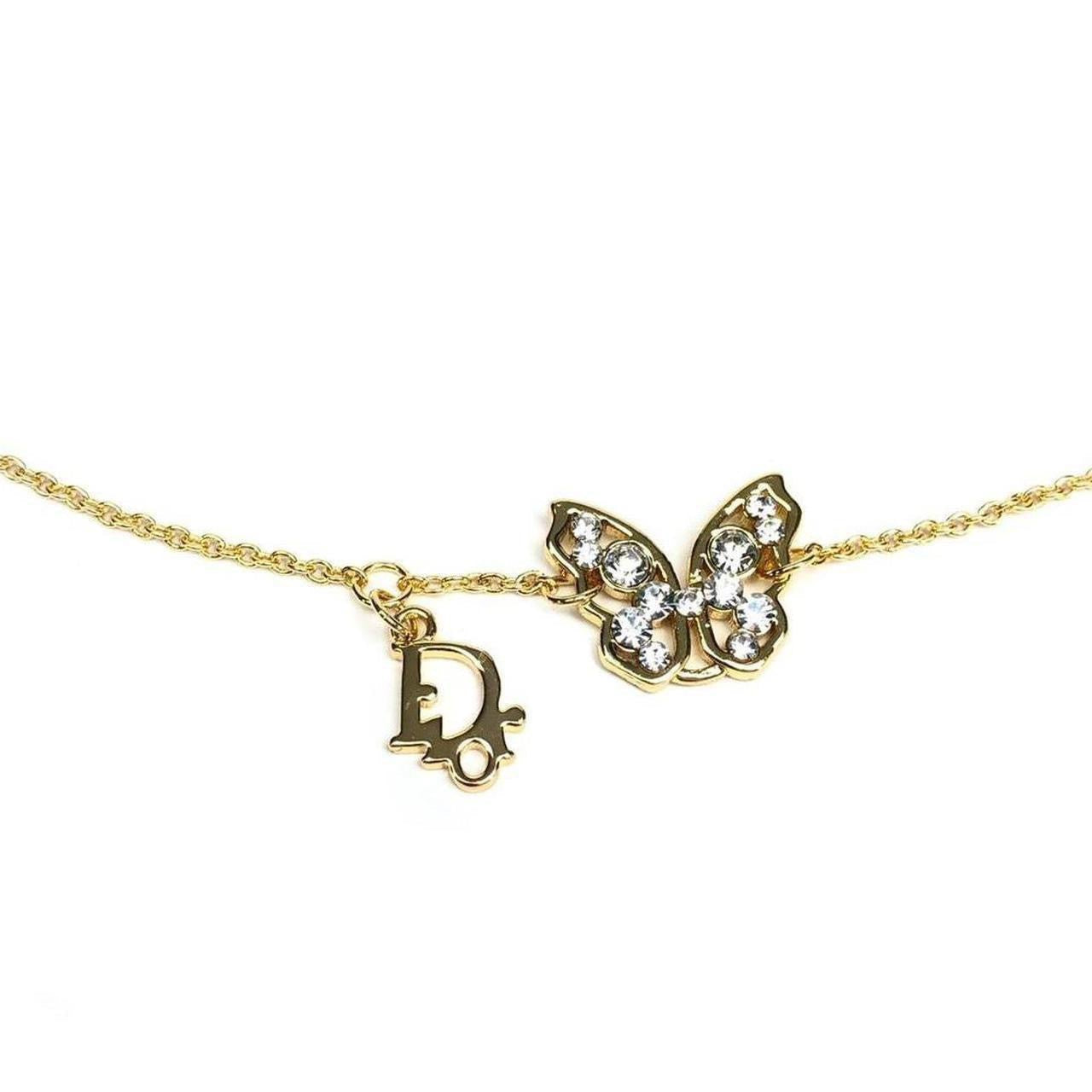 CHRISTIAN DIOR MONOGRAM NECKLACE