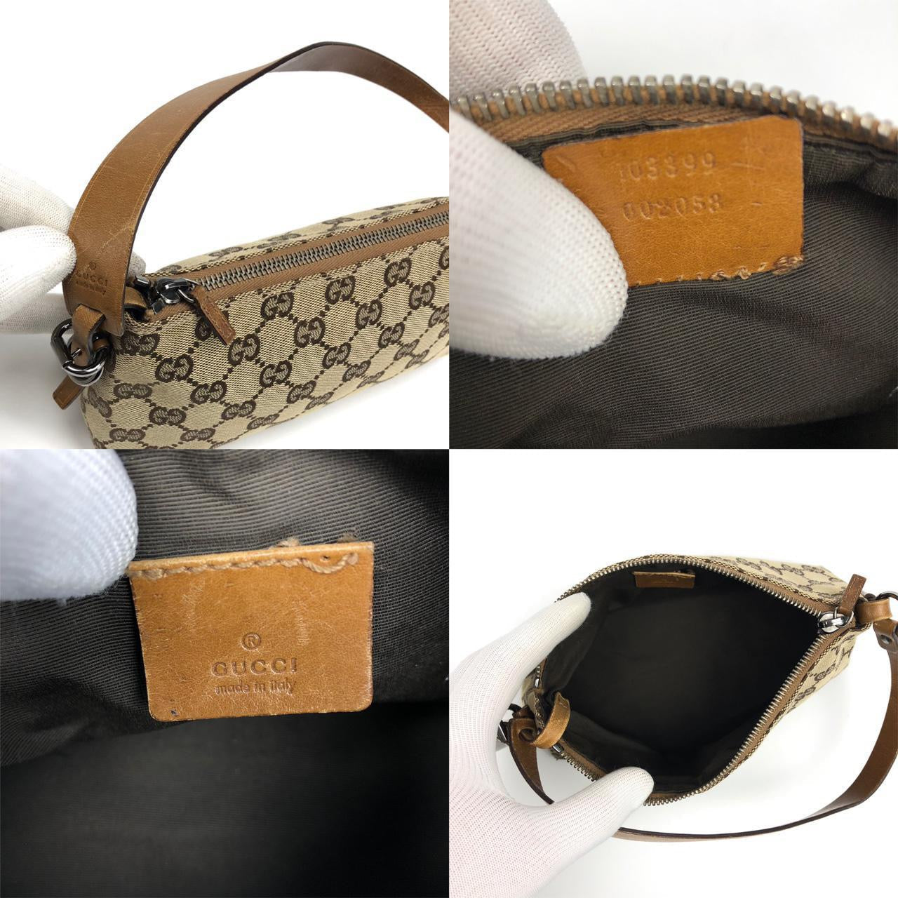GUCCI MONOGRAM HANDBAG