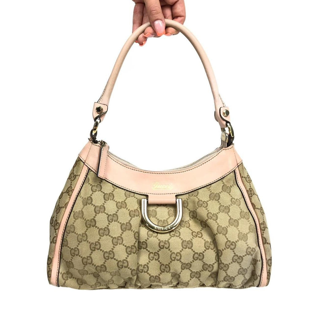 GUCCI MONOGRAM SHOULDER BAG