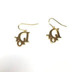 CHRISTIAN DIOR JEWELLED EARRINGS