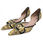 PRADA KITTEN HEELS - UK 2 /  US 3 / EU 35