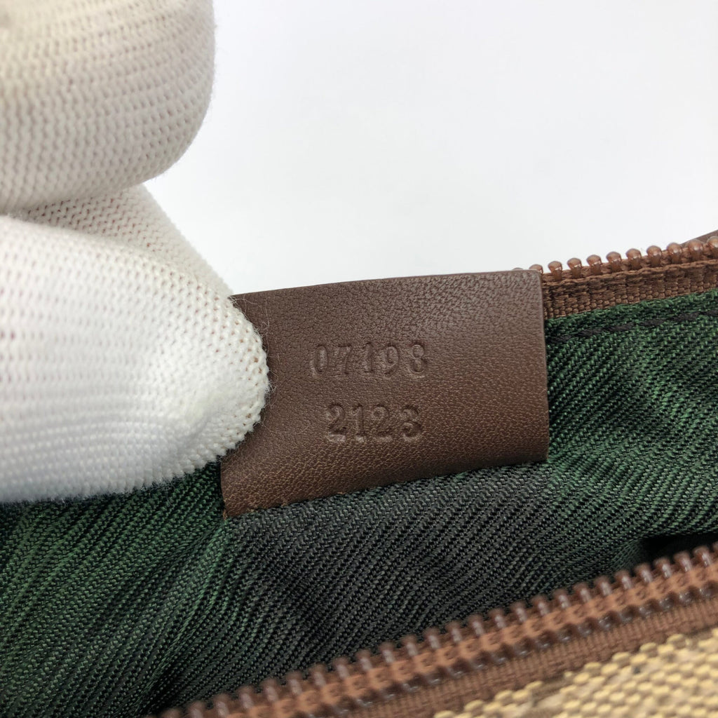 GUCCI MONOGRAM SHOULDER BAG