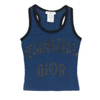 CHRISTIAN DIOR ‘CHRISTIAN DIOR’ GOTHIC LOGO TOP