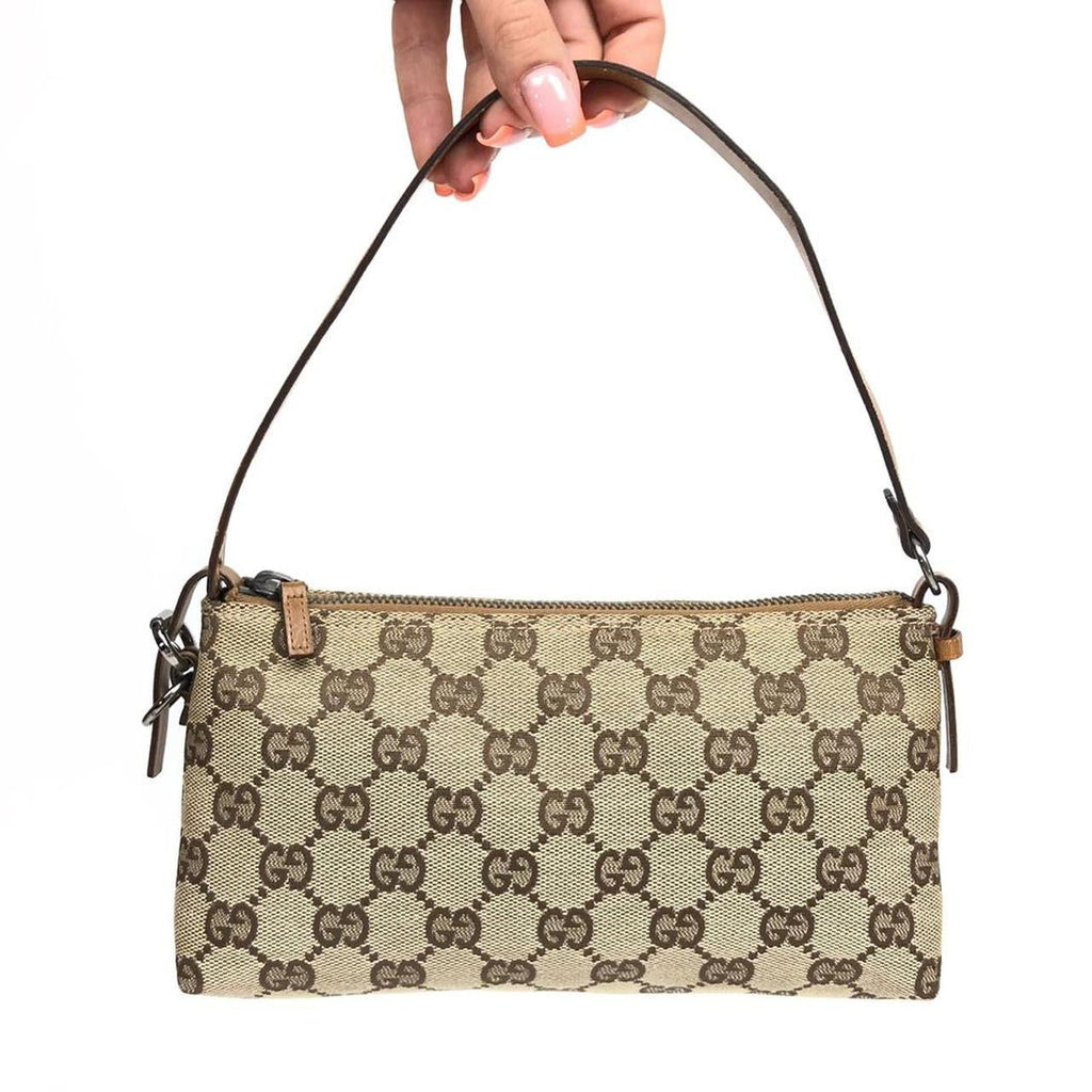 GUCCI MONOGRAM SHOULDER BAG
