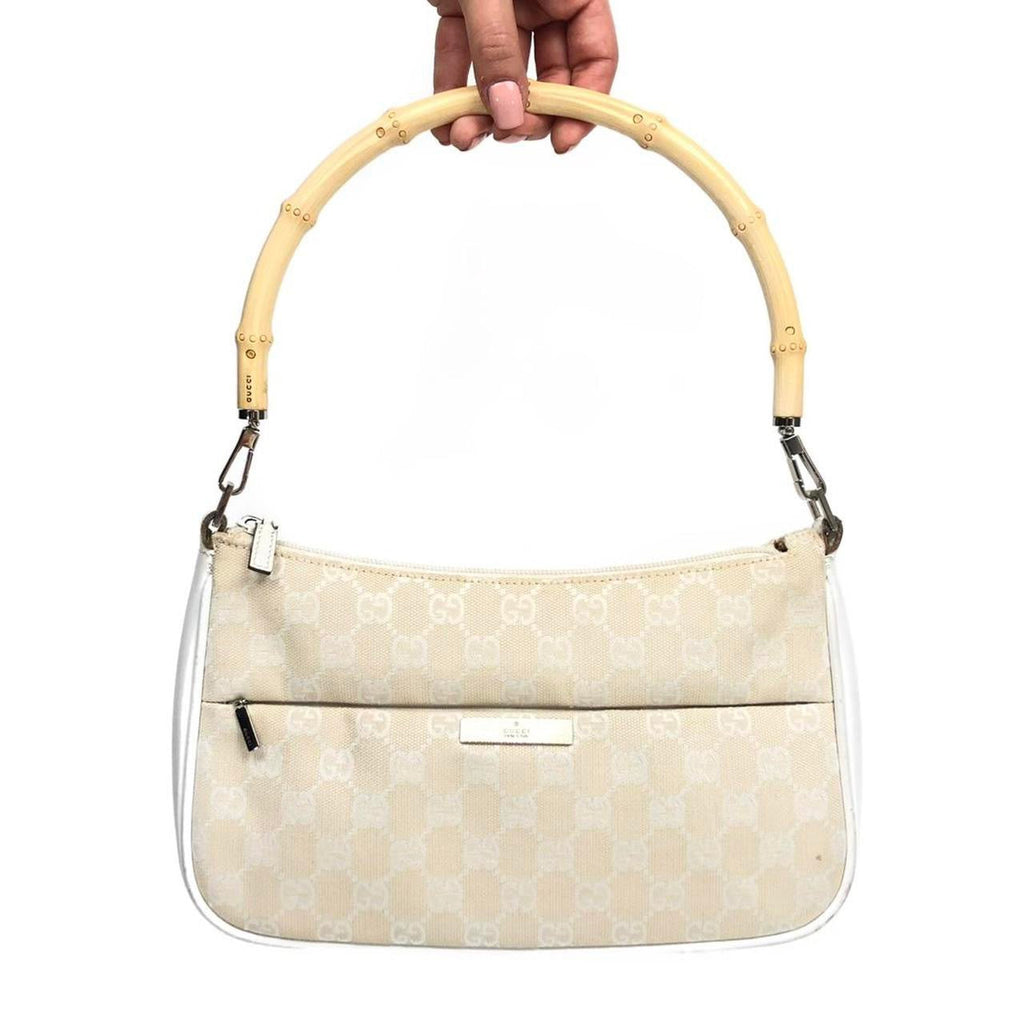 GUCCI MONOGRAM SHOULDER BAG