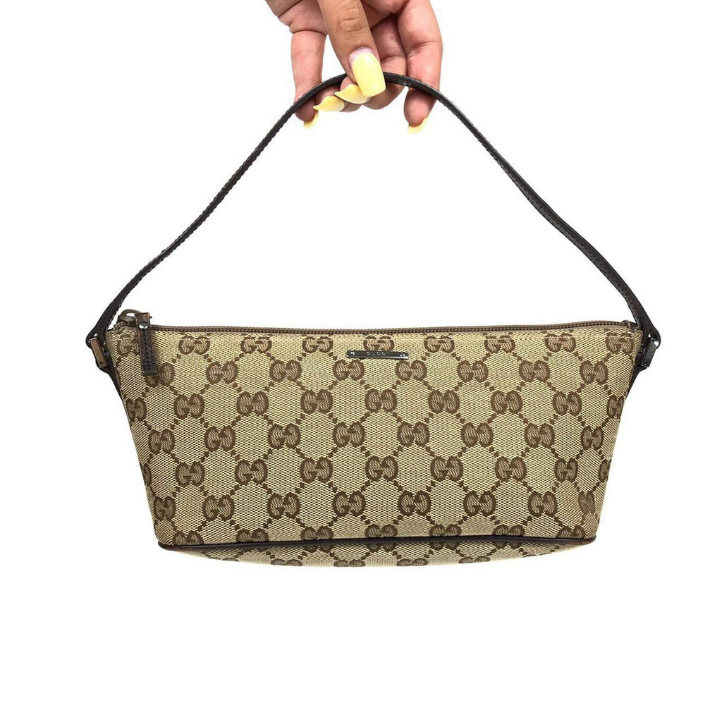 GUCCI MONOGRAM SHOULDER BAG