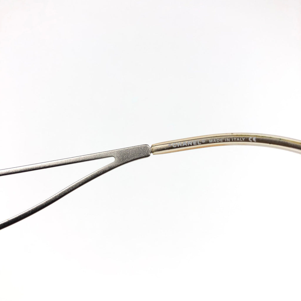 CHANEL RIMLESS VISOR SUNGLASSES
