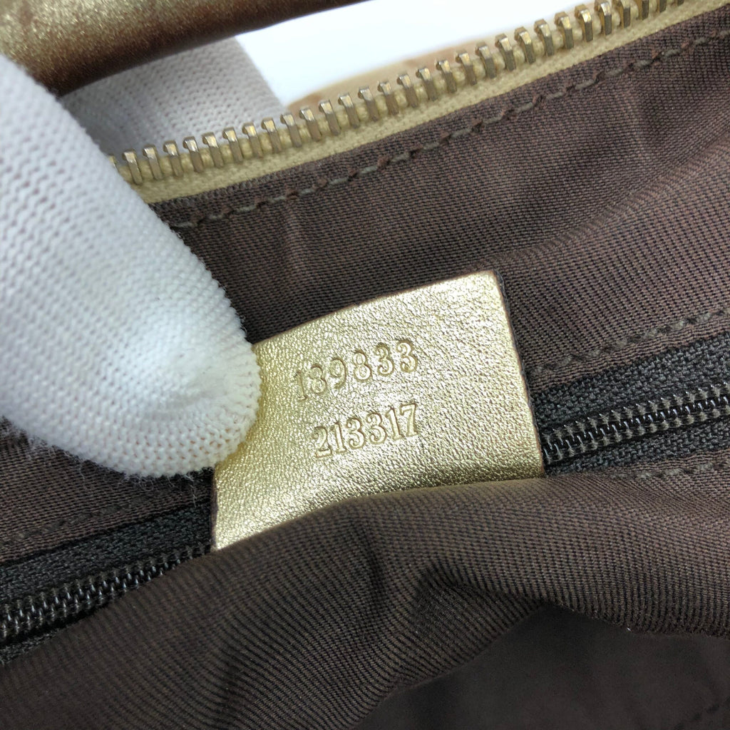 GUCCI MONOGRAM ABBEY SHOULDER BAG