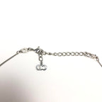 CHRISTIAN DIOR DIAMANTÉ TAG NECKLACE