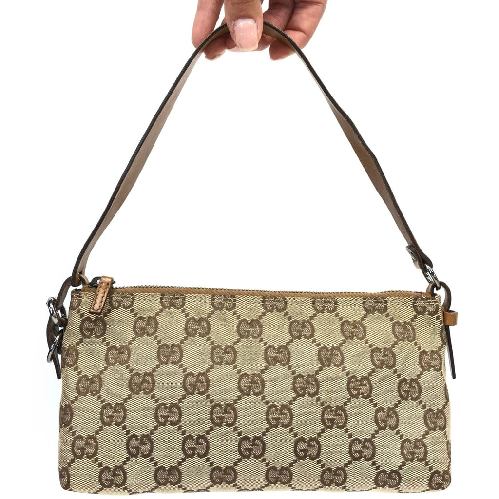 GUCCI MONOGRAM SHOULDER BAG