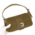 FENDI CORDUROY BAGUETTE BAG