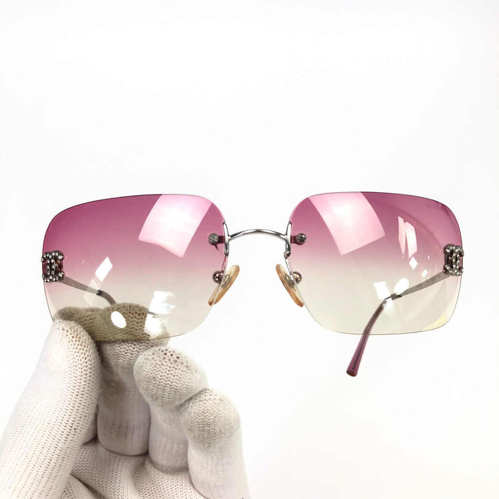 CHANEL RIMLESS SUNGLASSES
