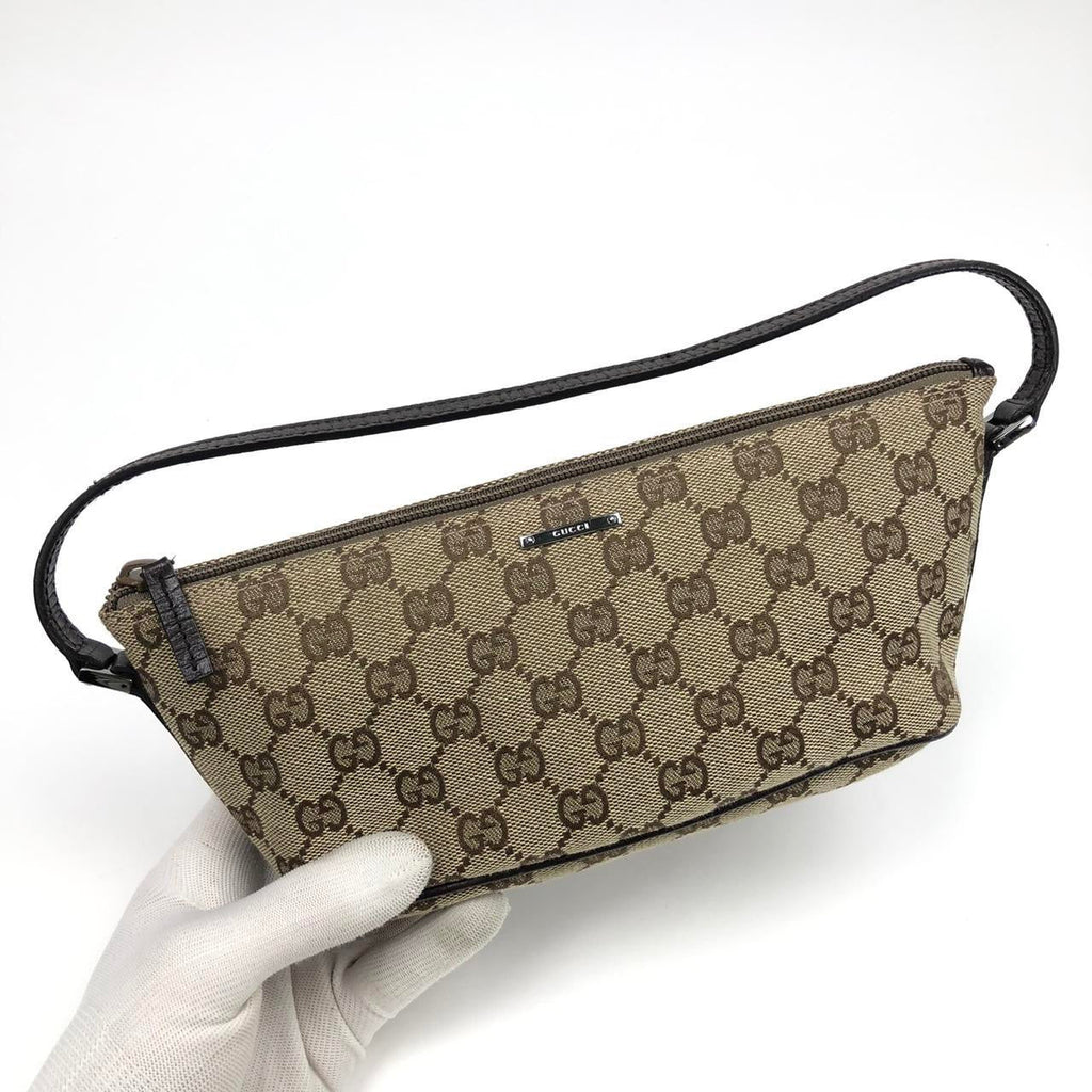 GUCCI MONOGRAM SHOULDER BAG