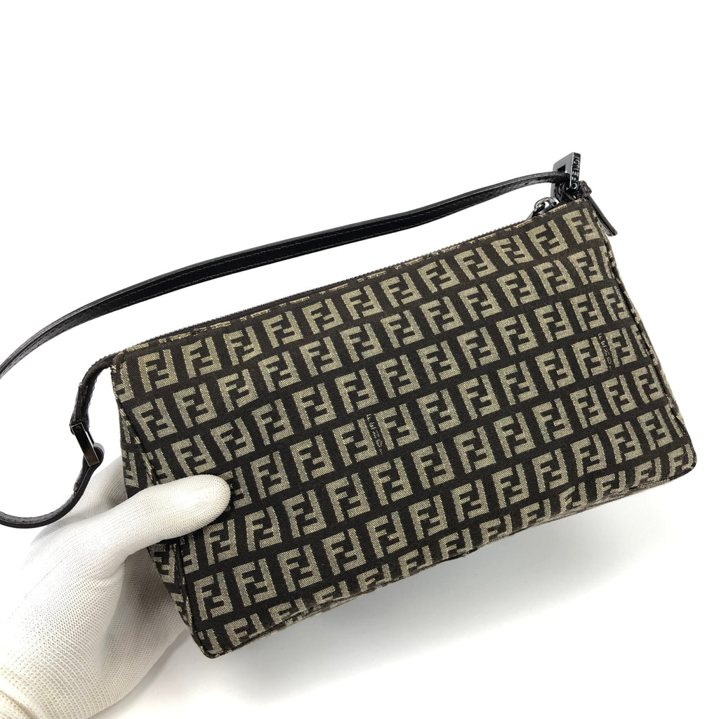FENDI ZUCCA SHOULDER BAG