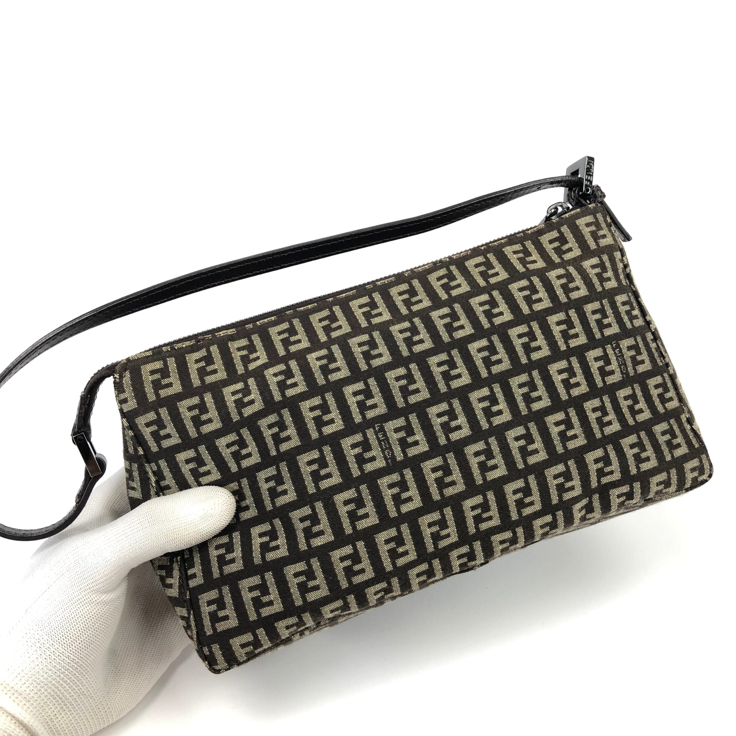 FENDI ZUCCA SHOULDER BAG